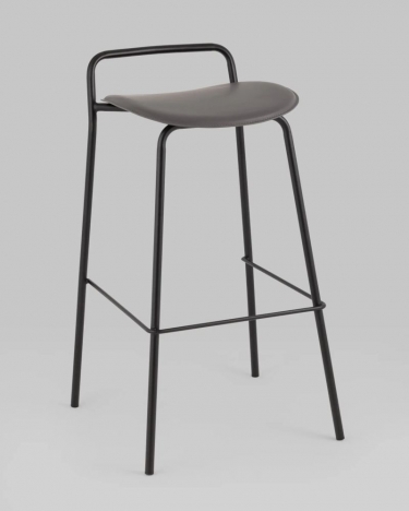 Стул барный Stool Group Mantis экокожа темно-серый