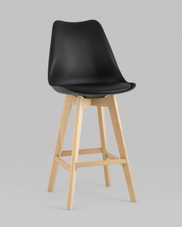 Комплект из четырех стульев Stool Group FRANKFURT черный 4 шт