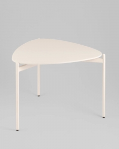 Журнальный столик Stool Group Erida керамика кремовый