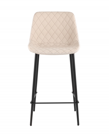Стул барный Stool Group Arch экокожа светло-серый