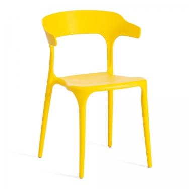 Стул Tetchair TON mod. PC33 пластик, 48 x 48 x 74 см, желтый Yellow Y-01