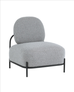 Кресло Stool Group Стоун new ткань букле серый