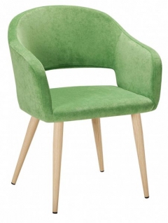 Кресло R-home Oscar Green/нат.дуб