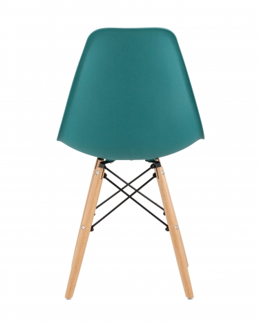 Стул Stool Group Eames Style DSW темно-бирюзовый разборный каркас