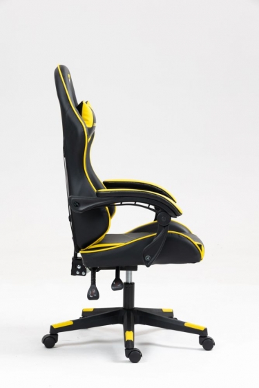 Кресло спортивное Stool Group TopChairs Shadow черно-желтый
