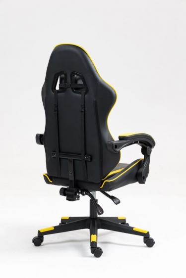 Кресло спортивное Stool Group TopChairs Shadow черно-желтый