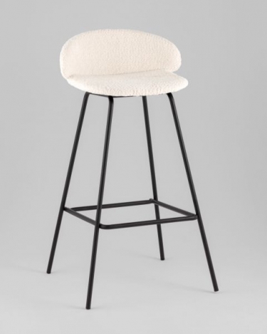 Стул барный Stool Group Nita букле молочный