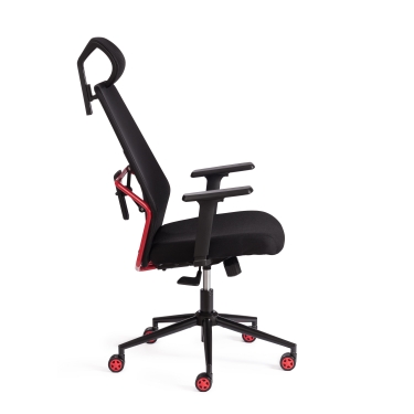 Кресло Tetchair Matrix red ткань, черный
