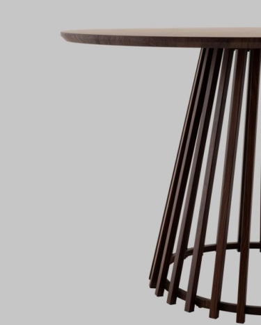 Стол обеденный Stool Group Daphne 12075 см орех