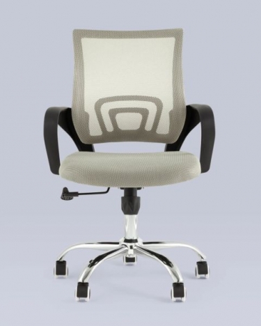 Кресло офисное Stool Group TopChairs Simple New серый спинка сетка
