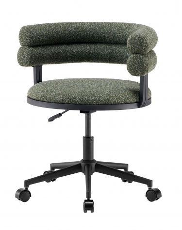 Стул офисный Stool Group Ponty зеленый черные ножки