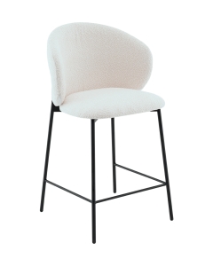 Стул полубарный Stool Group Блейз ПБ букле белый