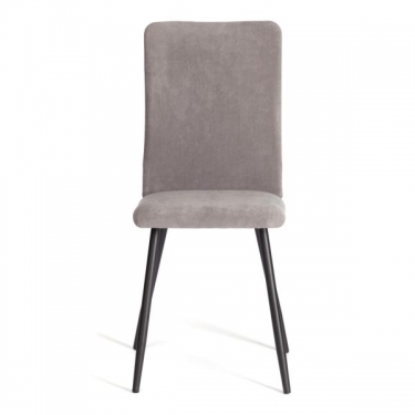Стул обеденный La Rousse 2 шт. в упаковке Tetchair La Rousse 2 шт. в упаковке NEW, велюр, серый/черный, 29, 45х55х93 см