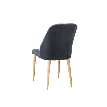 Стул R-home Alen Diag grey_нат.дуб