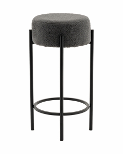 Стул барный Stool Group Беккет букле темно-серый