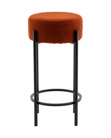 Стул барный Stool Group Беккет букле терракотовый
