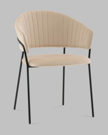 Стул Stool Group Бруно NEW велюр кремовый