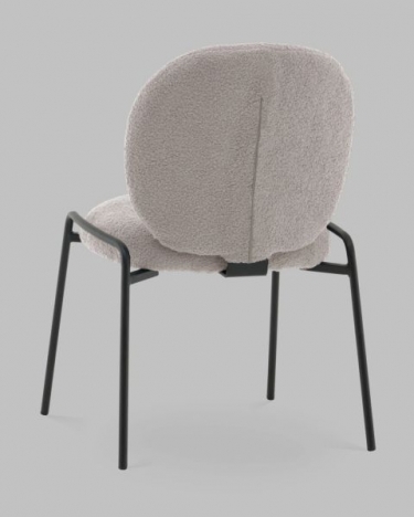 Стул Stool Group Моллек С букле светло-серый
