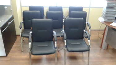 Кресло посетителя Chairman CHAIRMAN 850 Terra 118 черный
