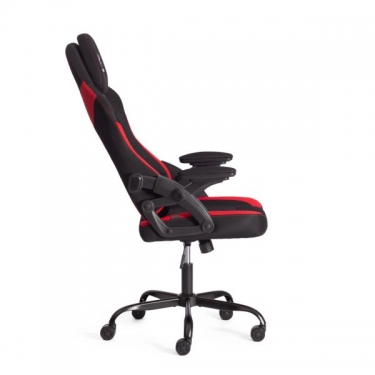 Кресло Tetchair iShark ткань, черный / красный