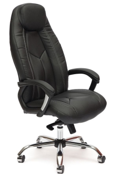 Кресло руководителя Tetchair BOSS люкс черный