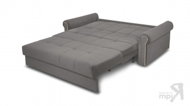 Диван Трия Глория Т1 145х200 Galaxy 05 велюр светло-коричневый