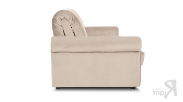 Диван Трия Глория Т1 145х200 Pony Beige микровелюр, бежевый