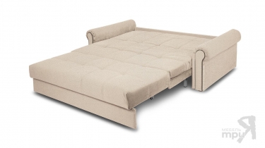 Диван Трия Глория Т1 145х200 Pony Beige микровелюр, бежевый