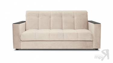 Диван Трия Орион Т1 160х200 Pony Beige микровелюр, бежевый