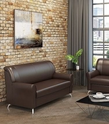 2-х местный диван Euroforma Европа 2Д ИК P2 euroline 9100 Черный