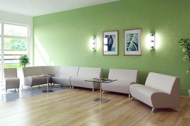 Диван Euroforma Интер хром 2х местный Euroline 960